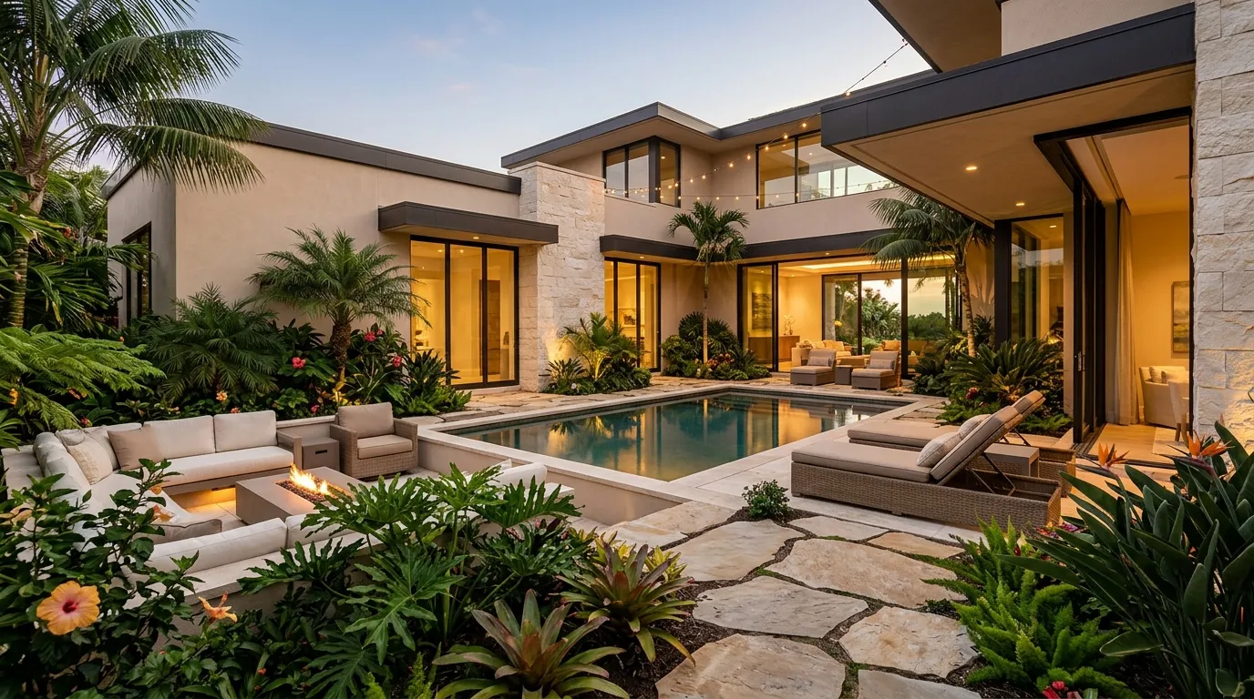 Resort Style Courtyard