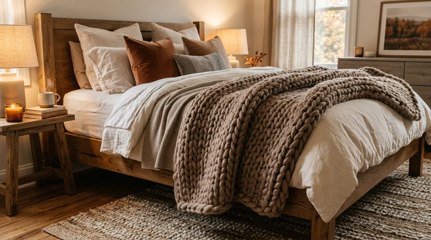 Chunky Knit Blanket