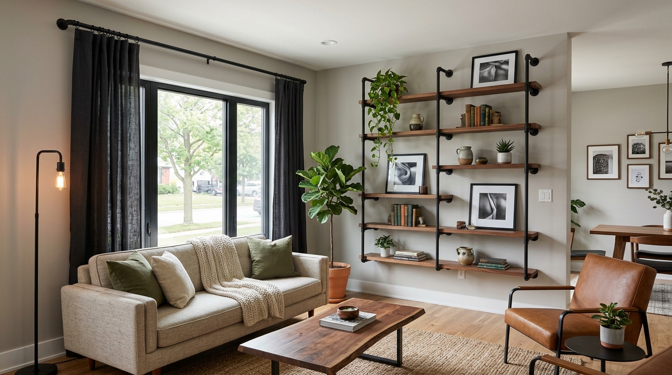 Industrial Pipe Decor