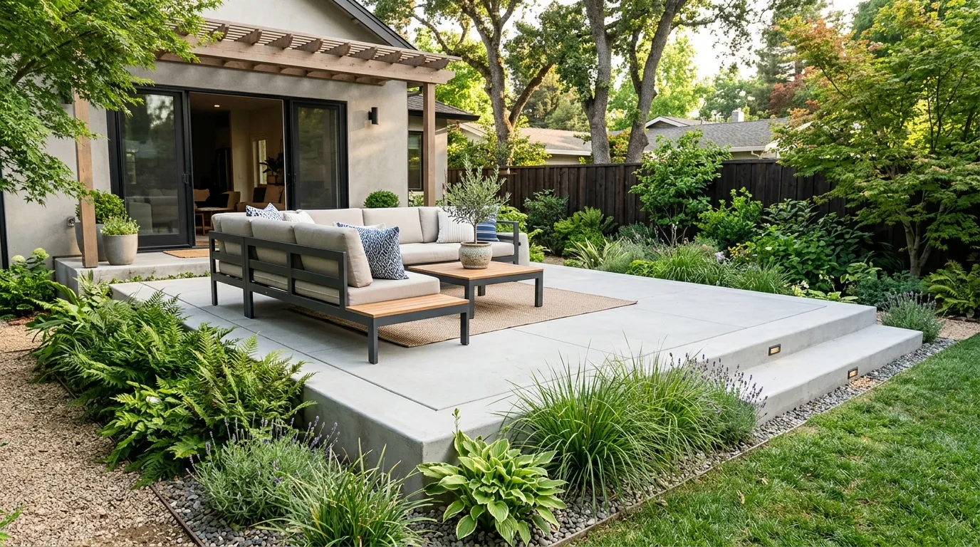 Raised Platform Patio