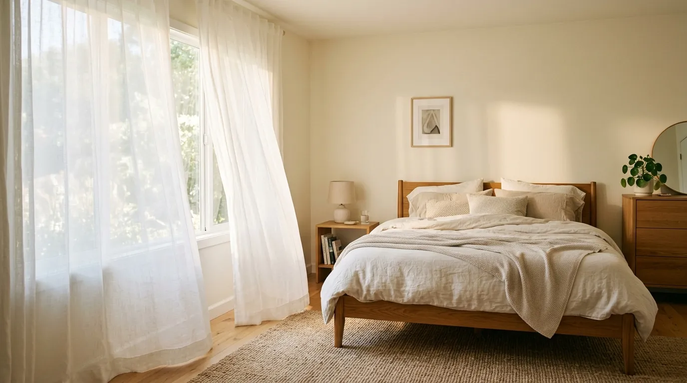 Sheer Curtain Light