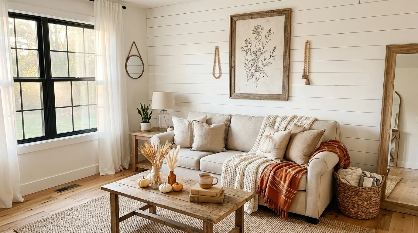 Shiplap Accent Walls