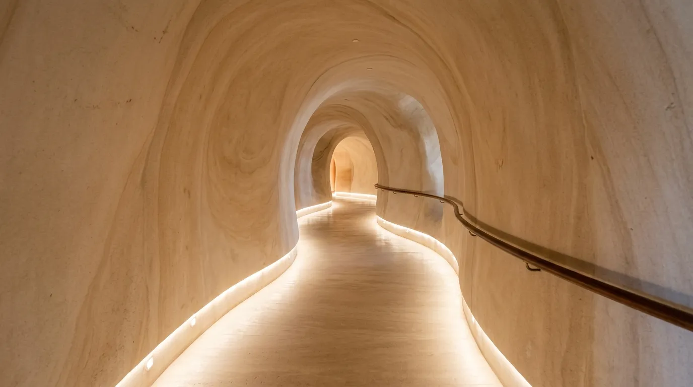 Soft Curve Hallways