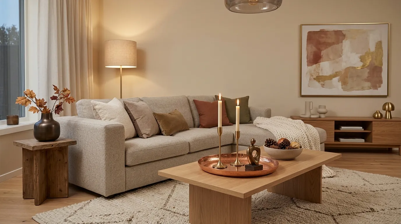 Warm Metallic Touches