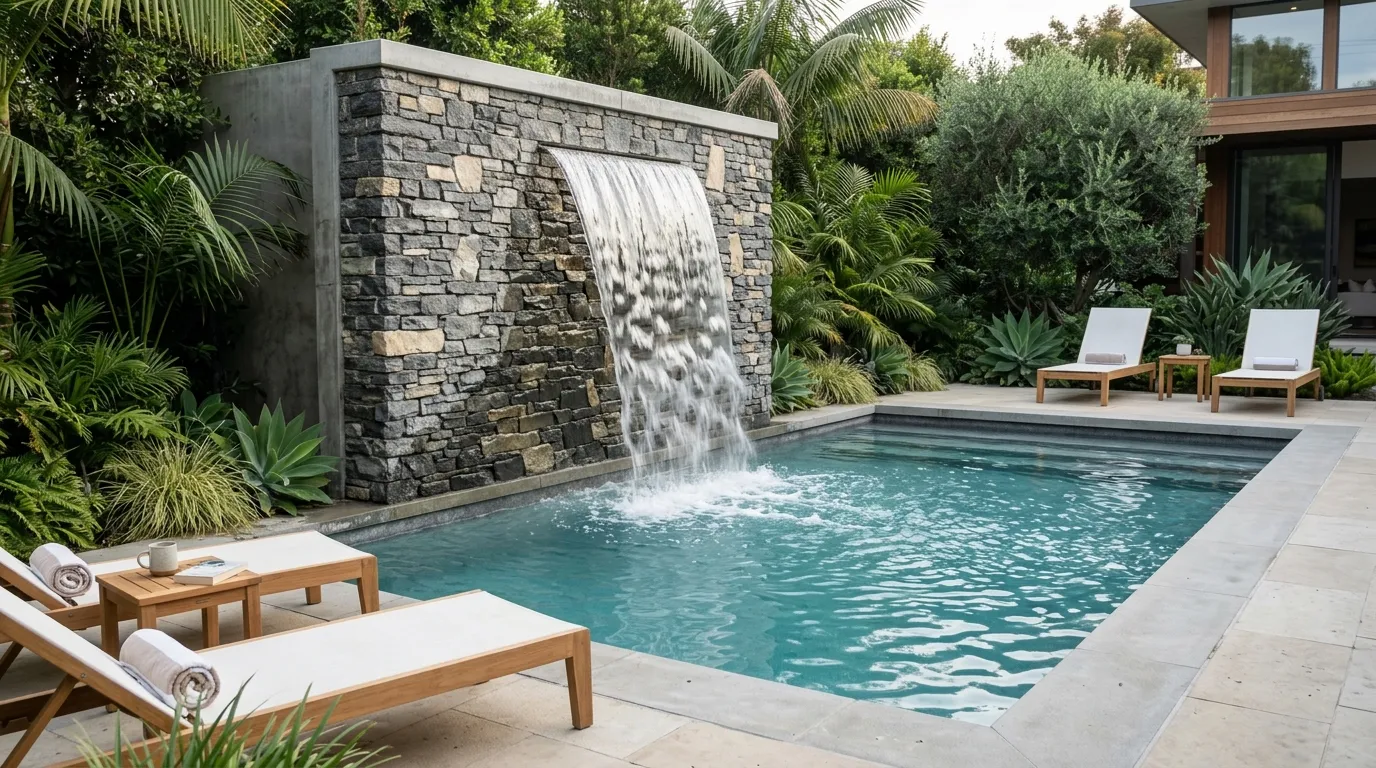 Waterfall Feature Pool