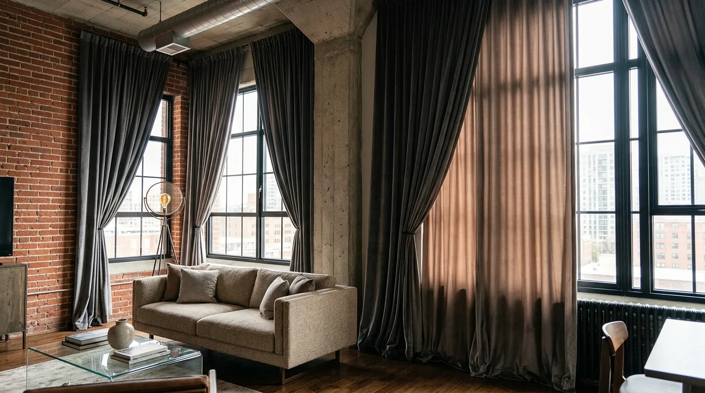 Floor-to-Ceiling Curtains