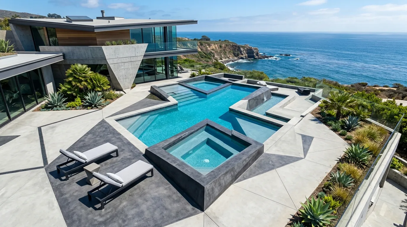 Geometric Shape Pool