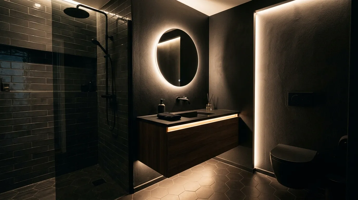 Black LED Strip Lighting