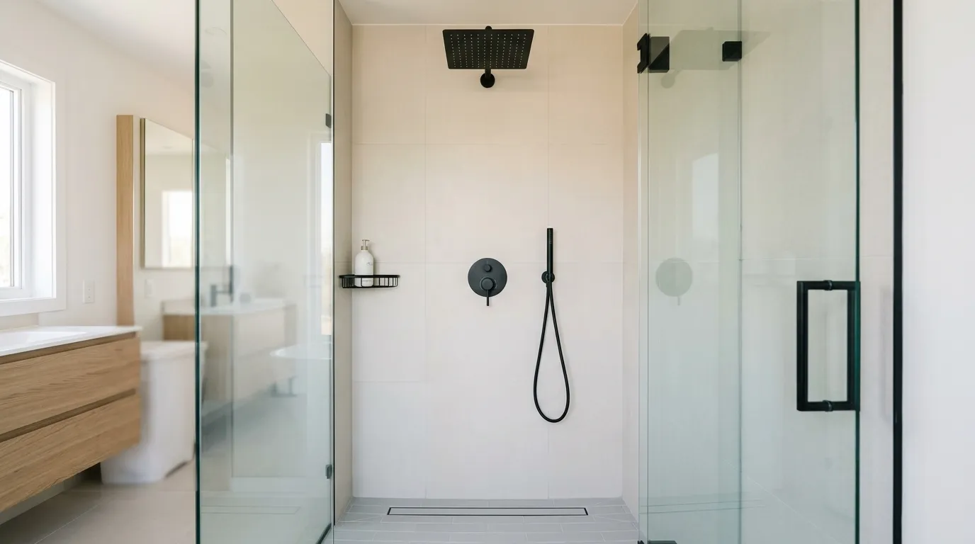 Black Minimal Fixtures