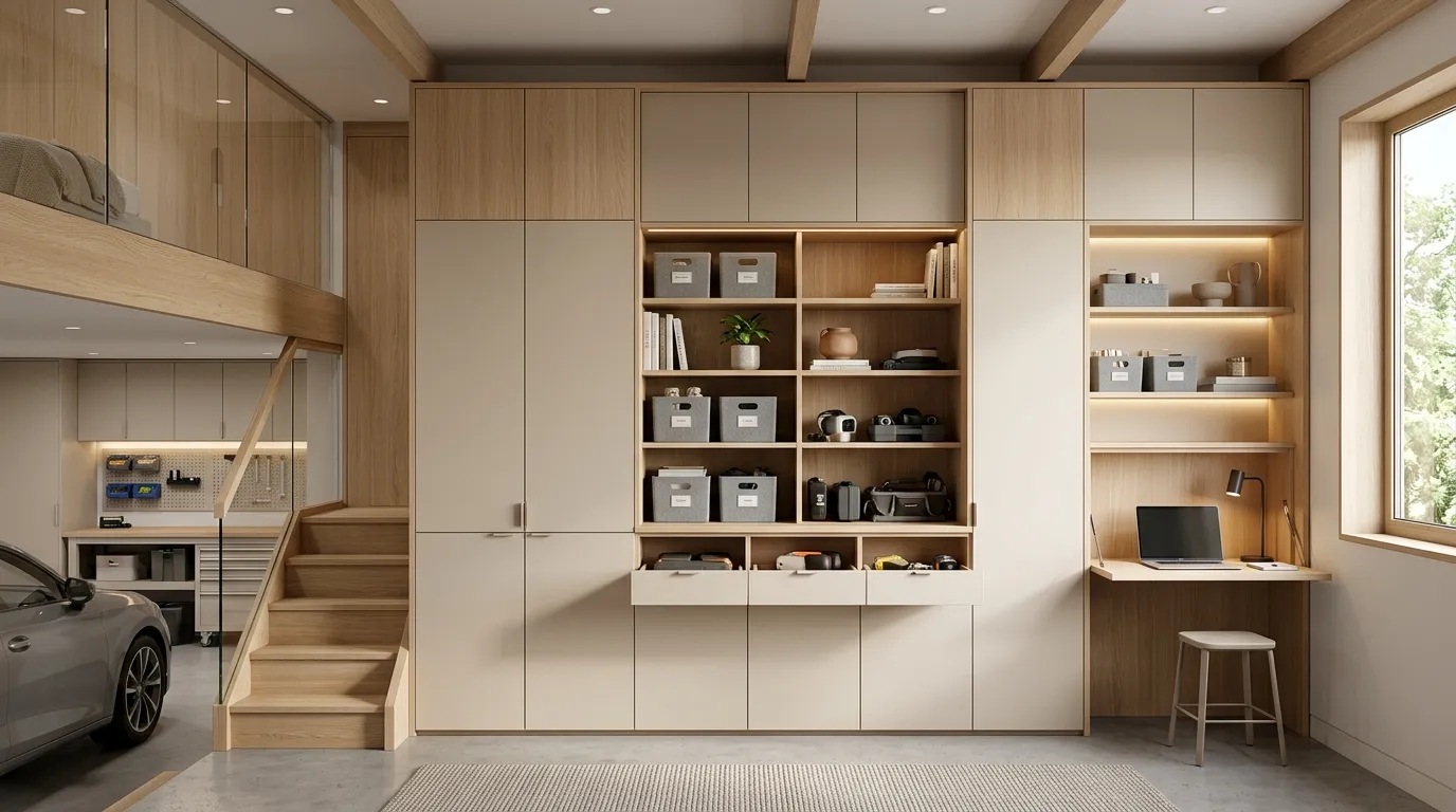 Built-In Storage Loft