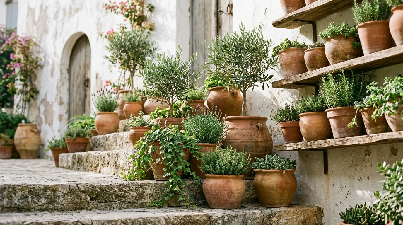 Clay Pot Decor