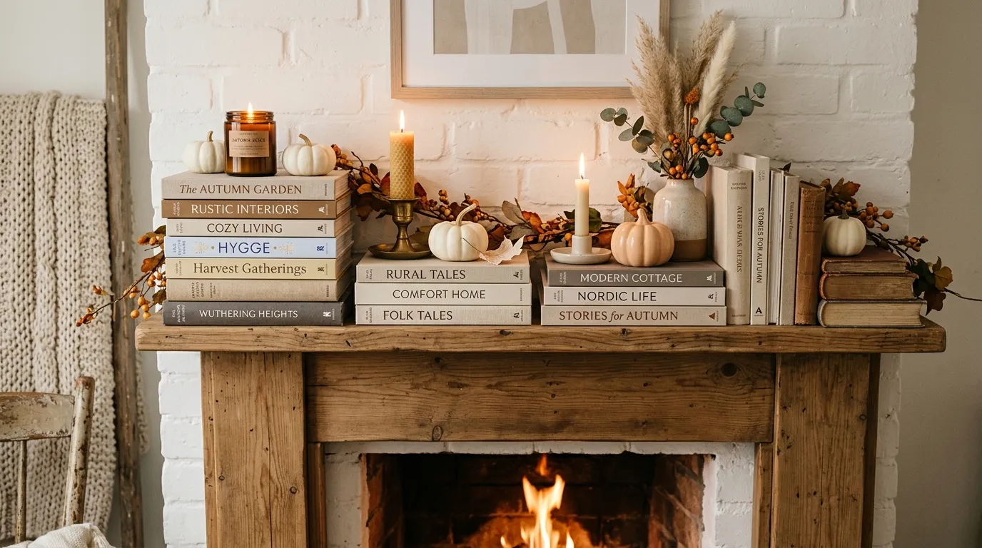 Stacked Book Decor