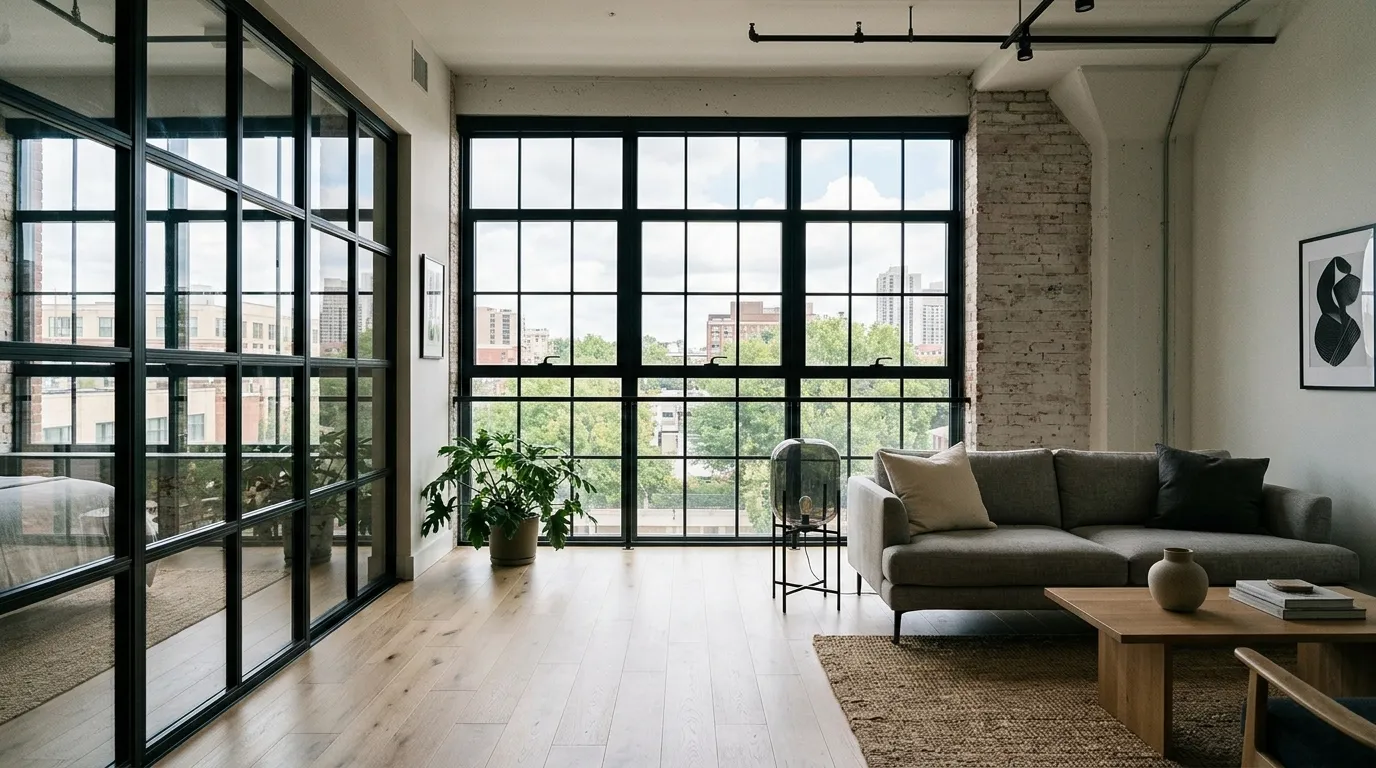 Black Frame Windows