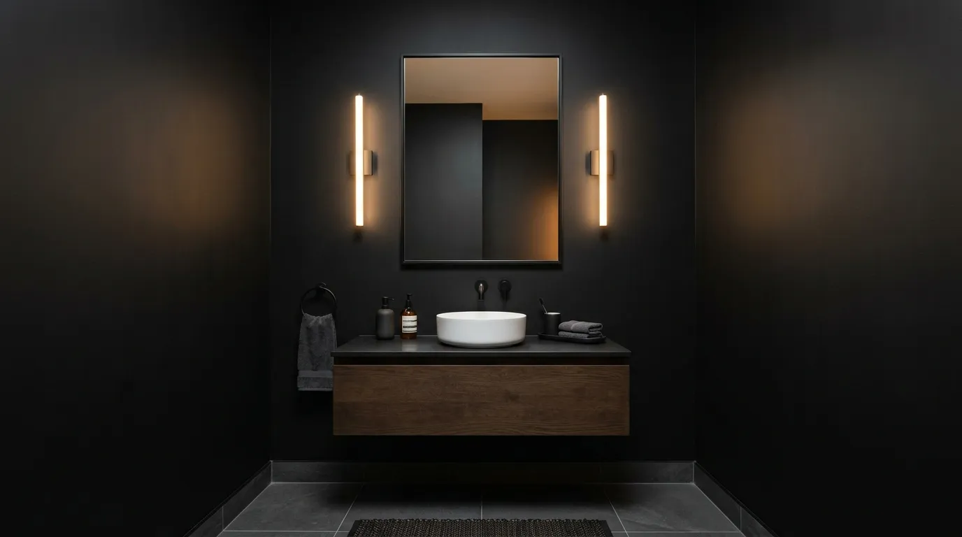 Black Framed Mirror