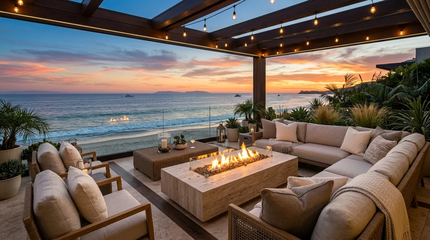 Outdoor Fire Lounge