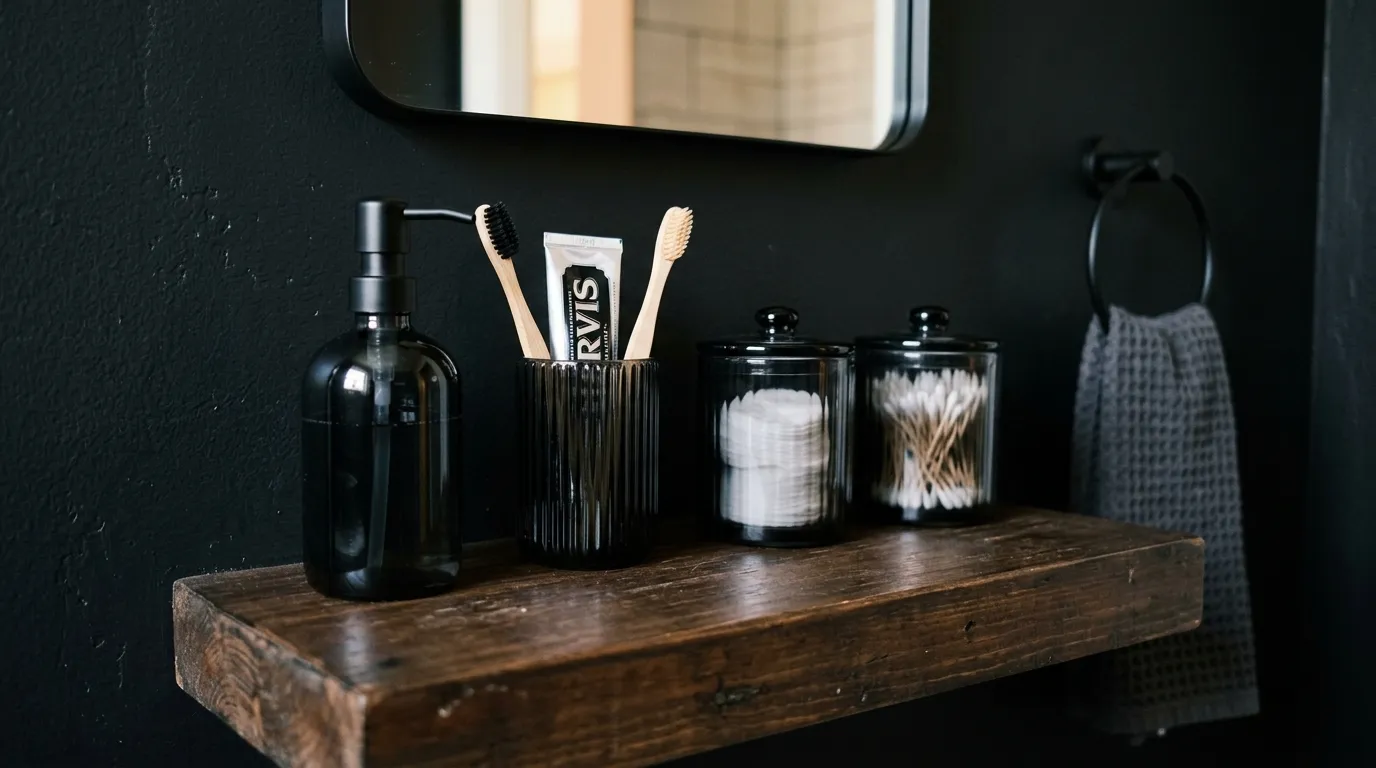 Black Glass Accessories