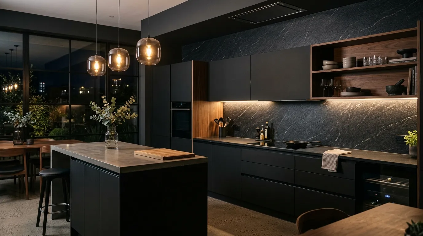 Midnight Granite Finish
