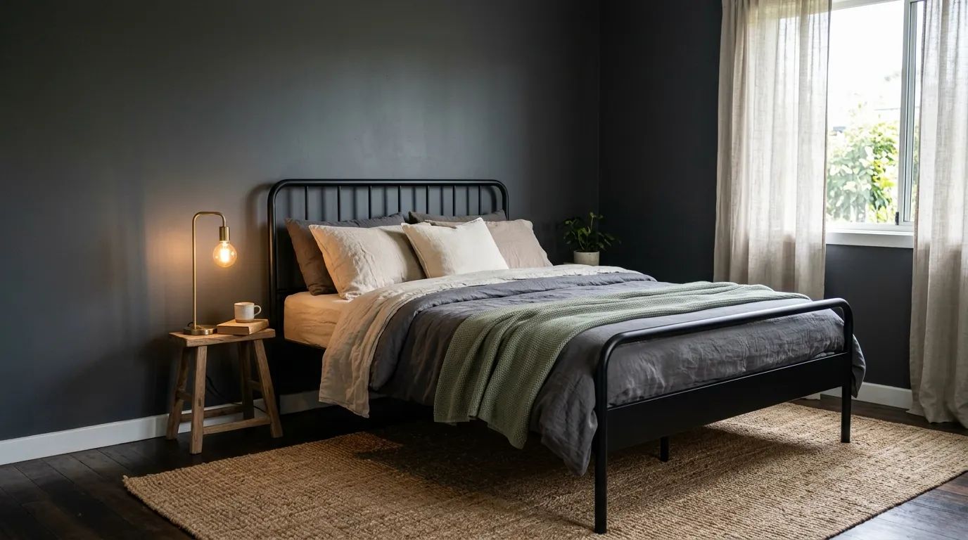 Minimalist Metal Bed Frame