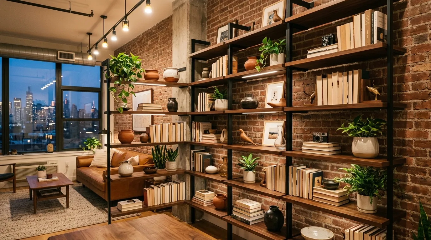 Open Shelving Displays