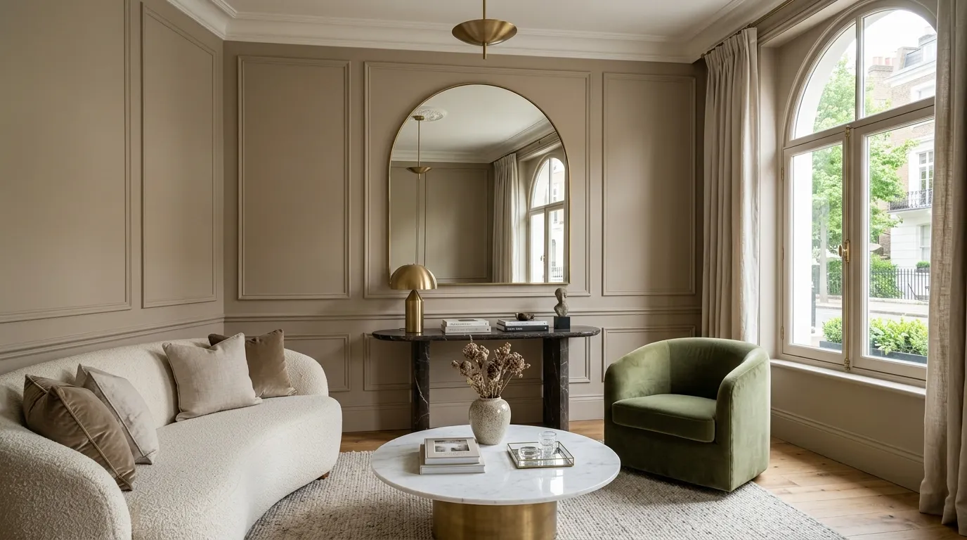 Oversized Statement Mirror