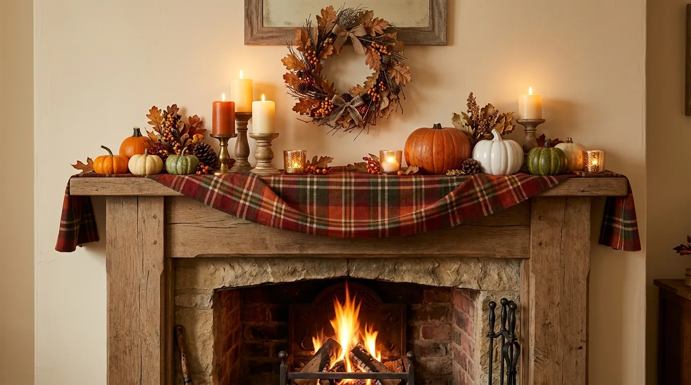 Plaid Fabric Accent