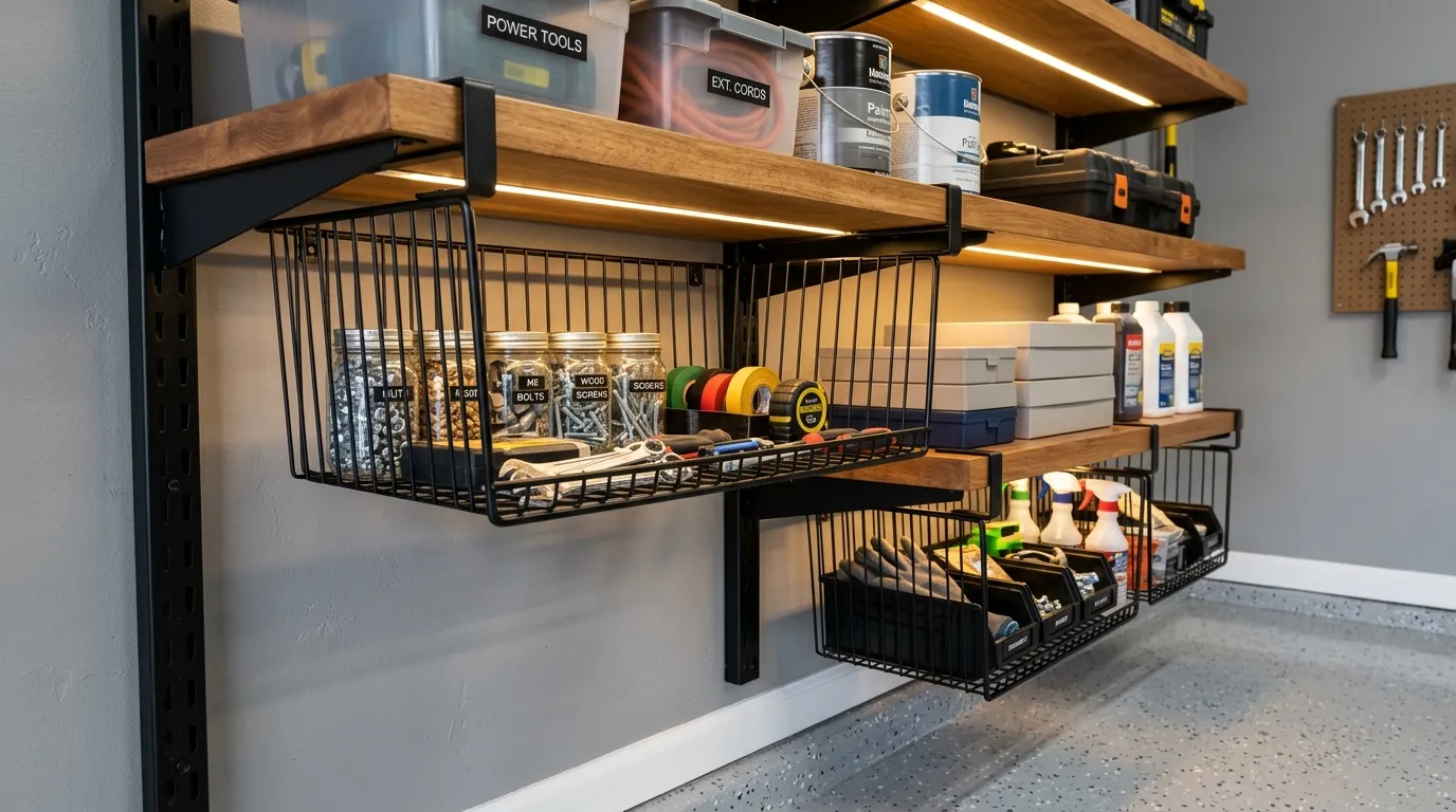 Under-Shelf Storage Baskets