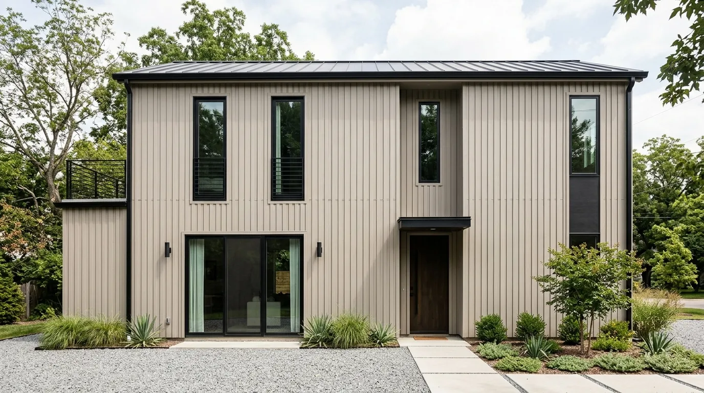 Vertical Panel Siding