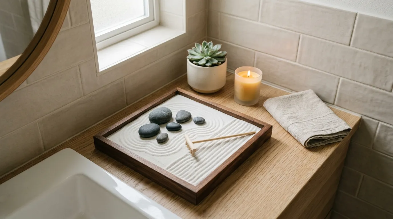 Zen Rock Garden Accent