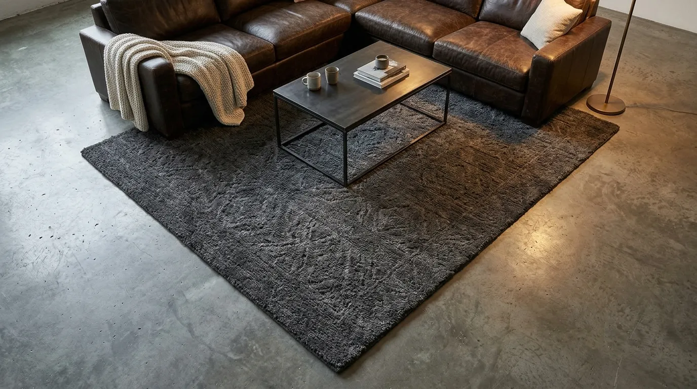 Dark Textured Rugs