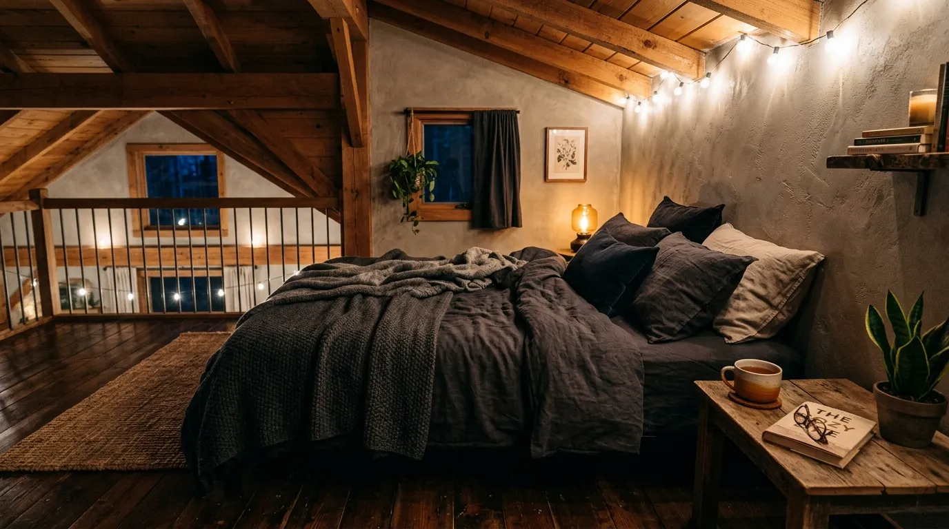 Moody Bedroom Corner