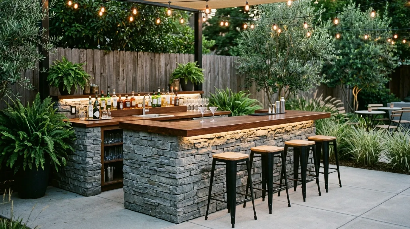 Outdoor Bar Counter