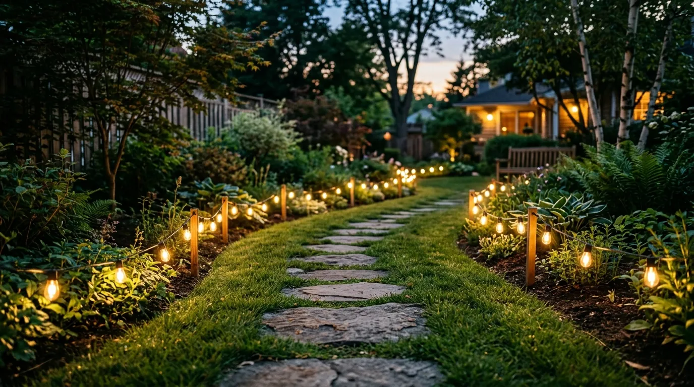 Pathway String Lighting