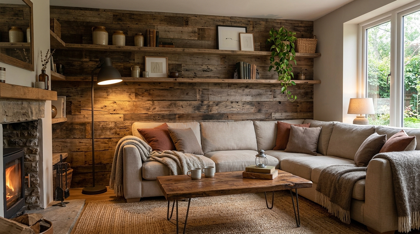 Reclaimed Wood Features