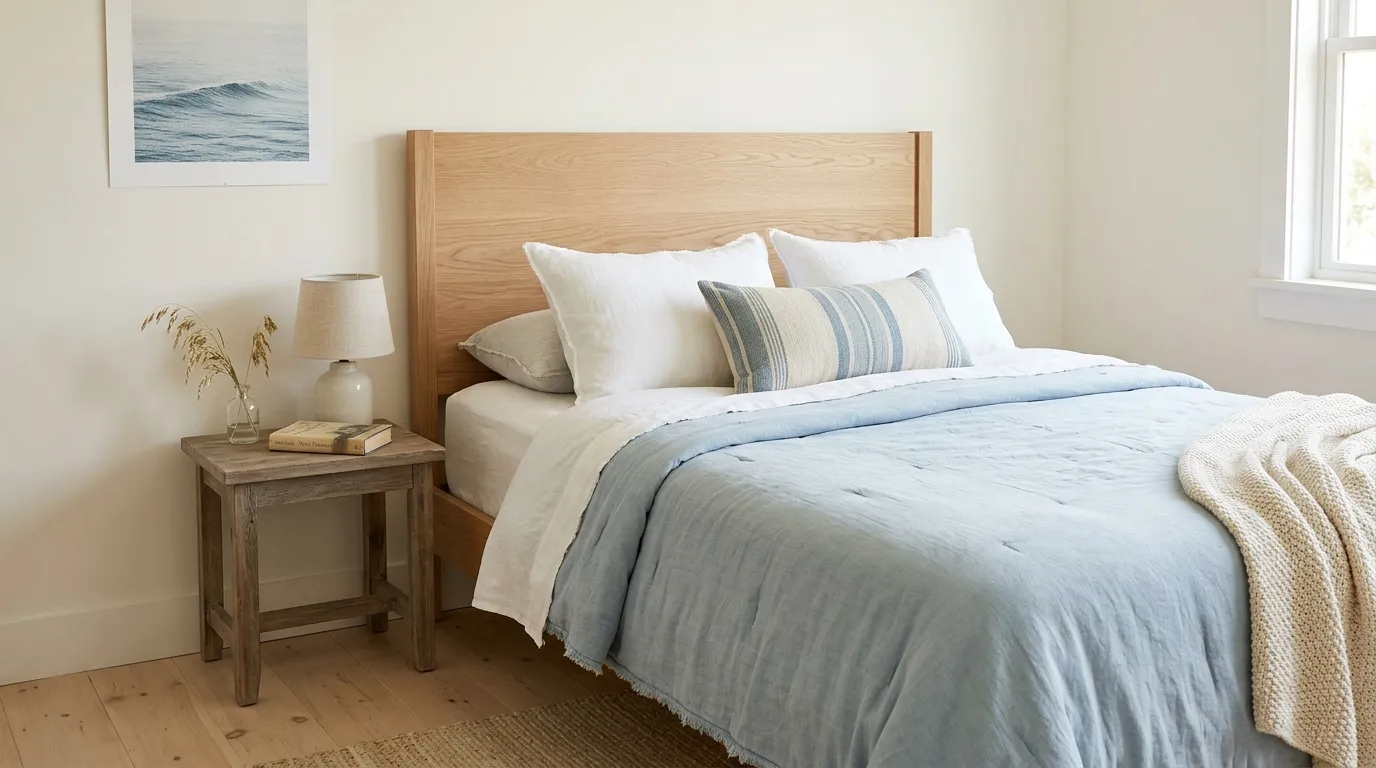 Simple Wood Headboard