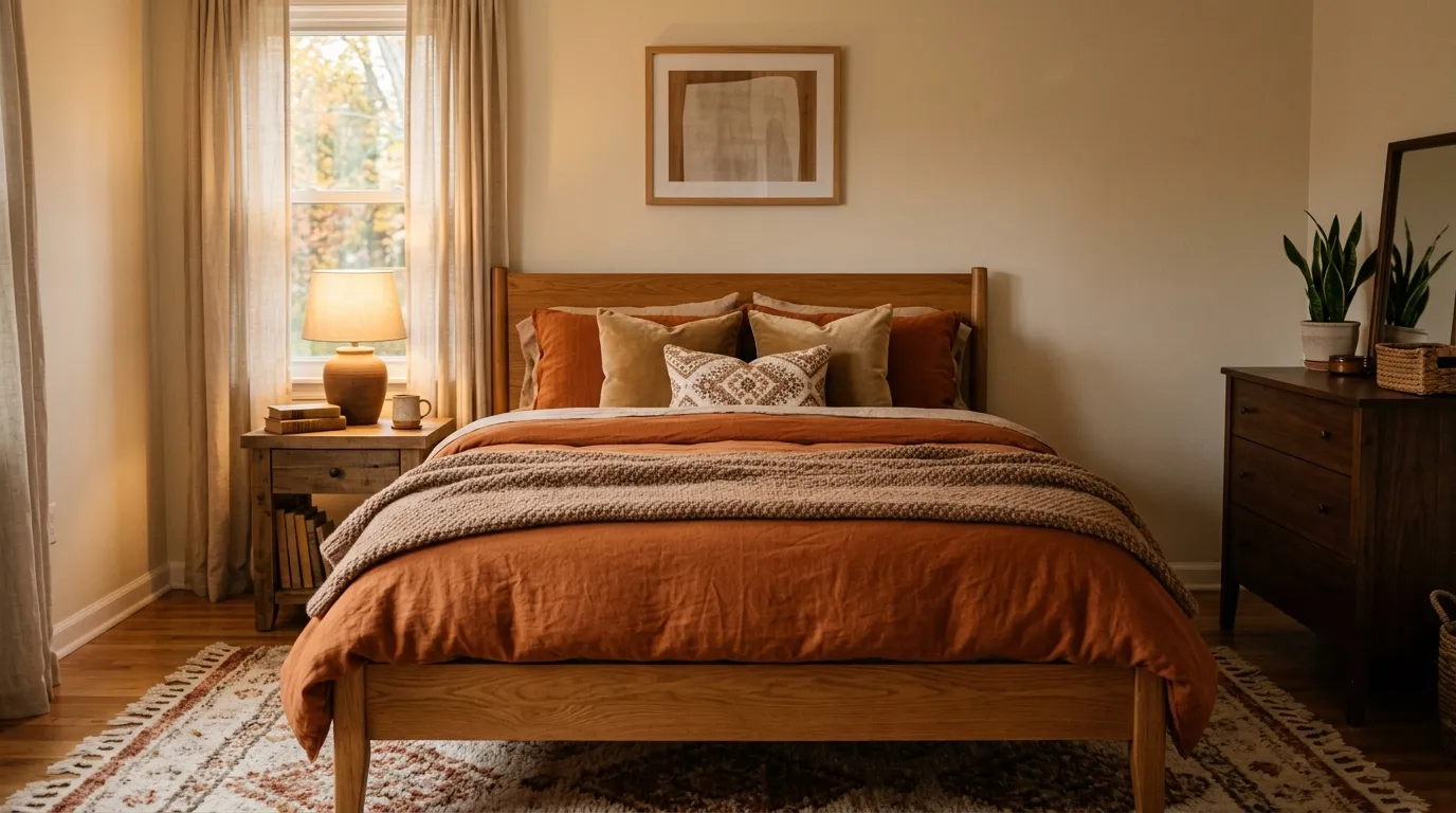 Warm Tone Bedding