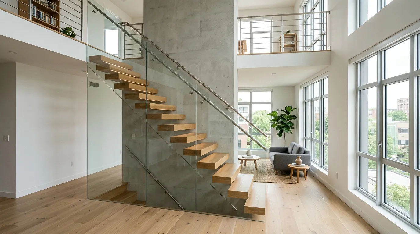 Floating Staircase Design