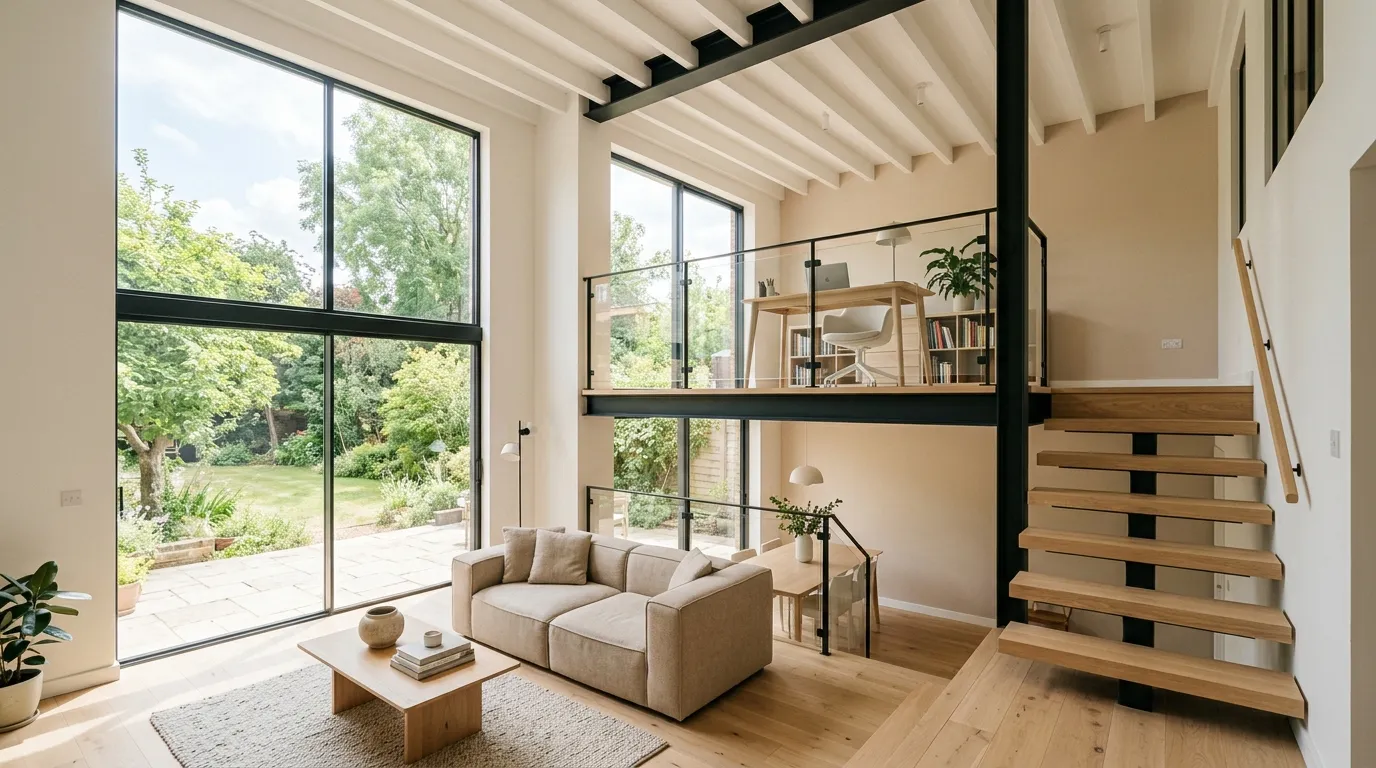 Glass Loft Extension