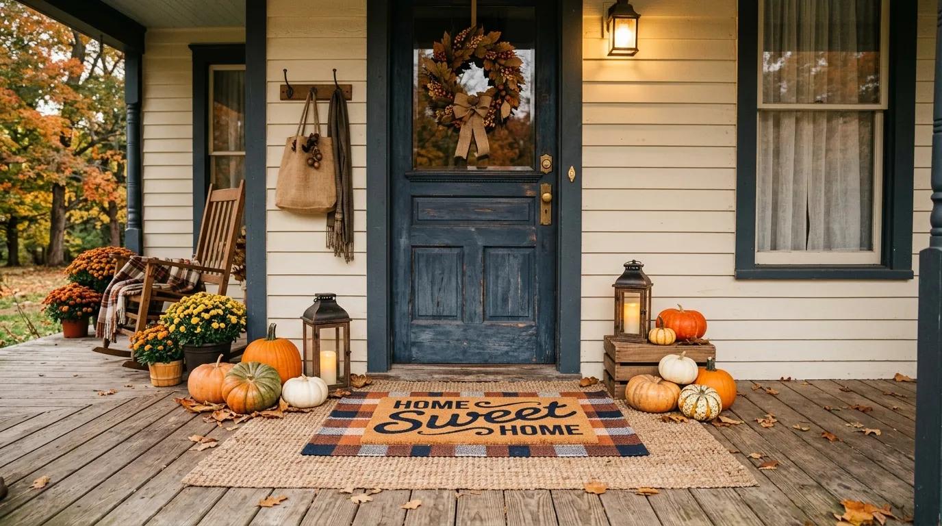 Layered Doormat Entry
