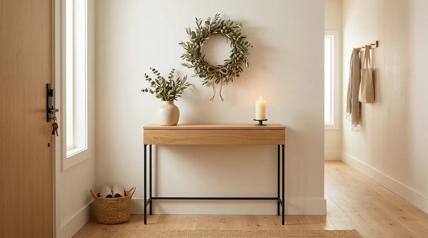 Minimal Entryway Decor
