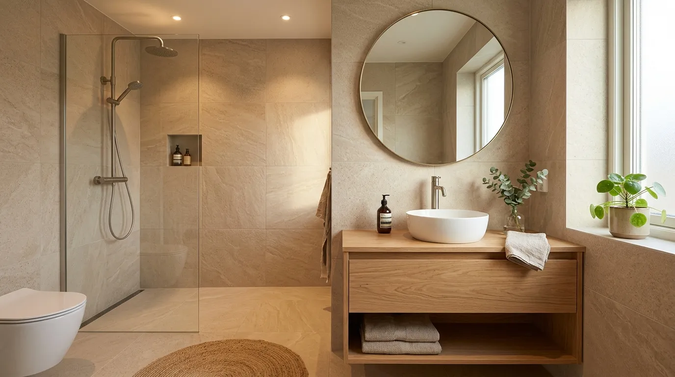 Neutral Textured Tiles