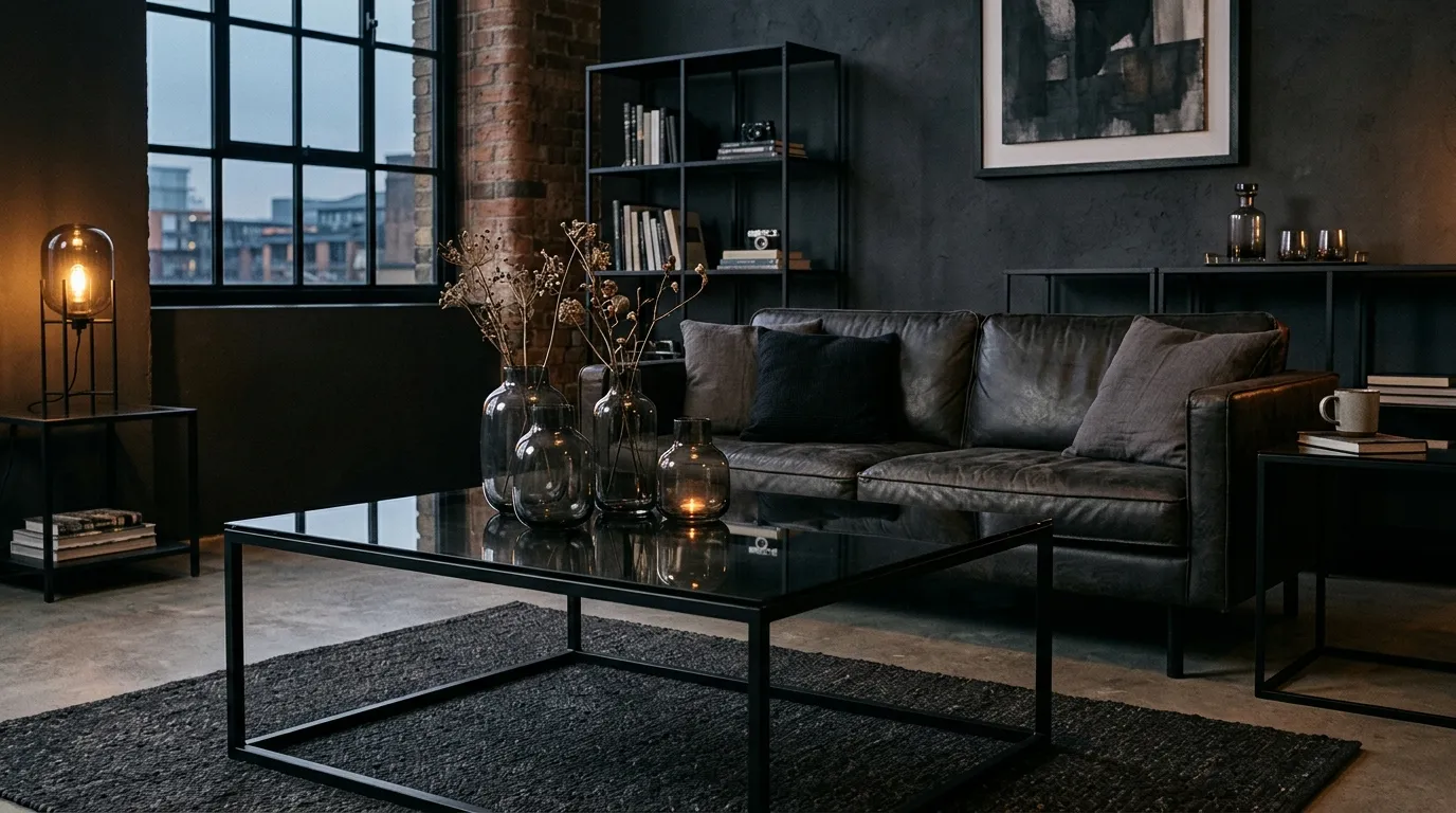 Smoked Glass Accents