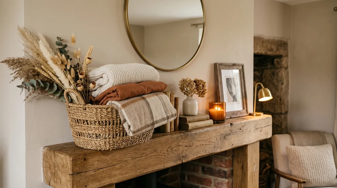Woven Basket Accent