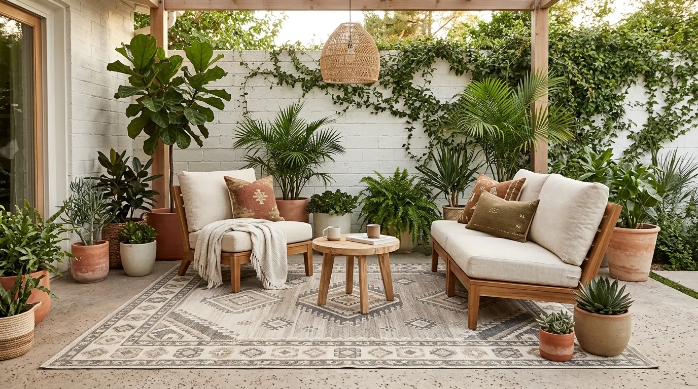 Cozy Outdoor Rug Zone
