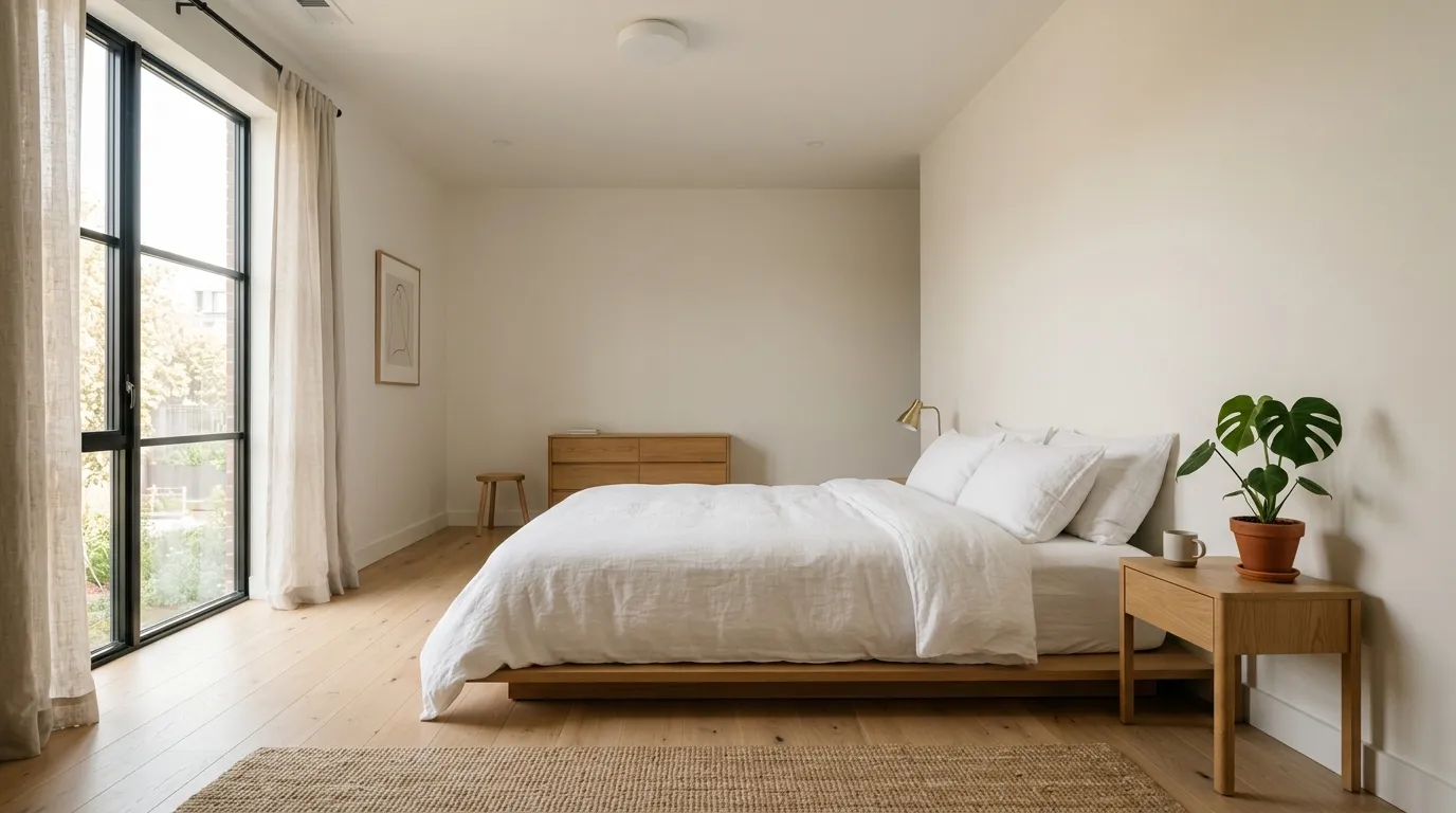 Low Platform Bed