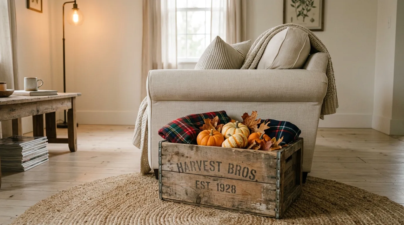 Rustic Wooden Crate Styling