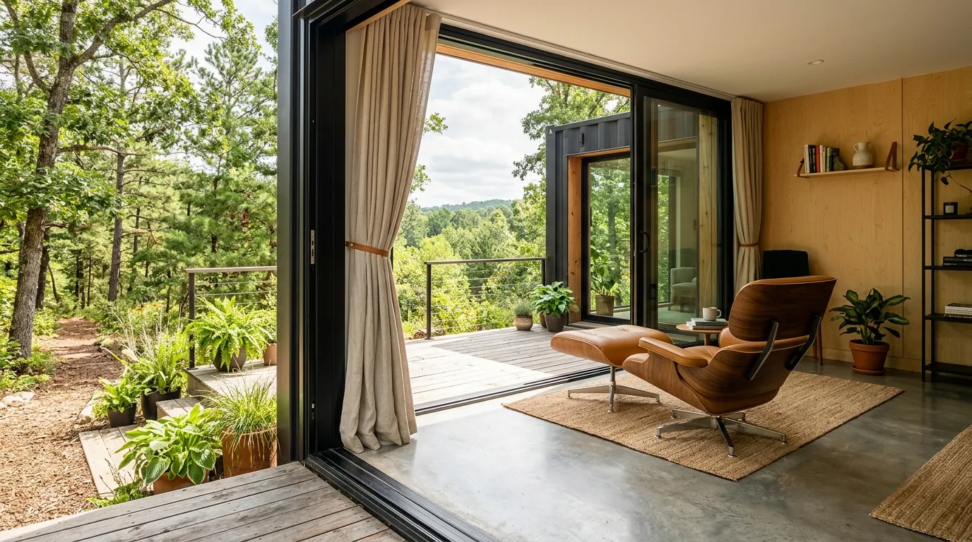 Sliding Glass Front