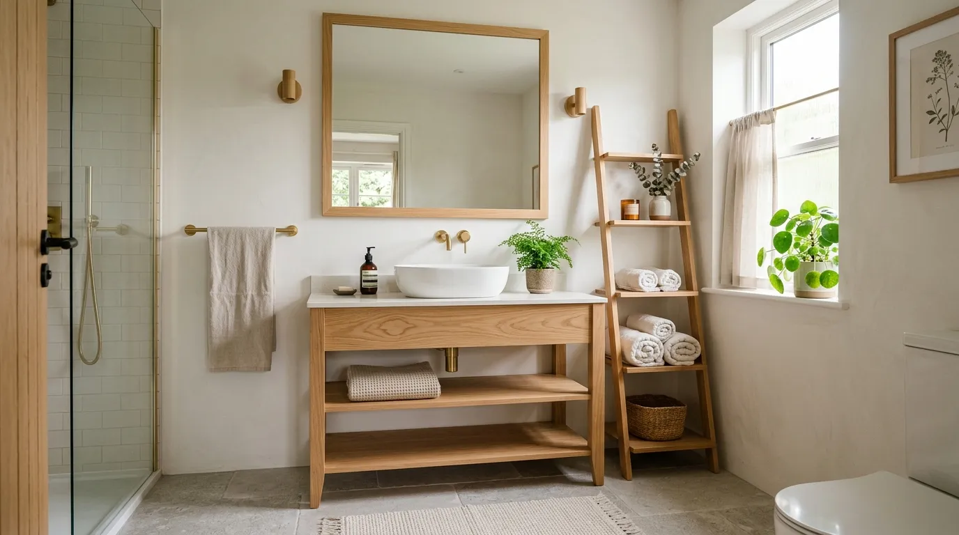 Warm Wood Accents
