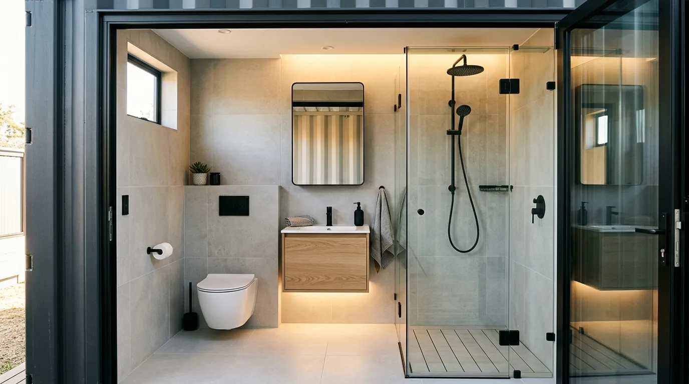 Compact Bathroom Pod