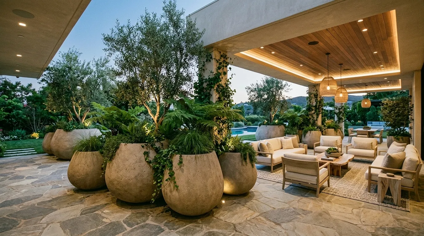 Oversized Statement Planters