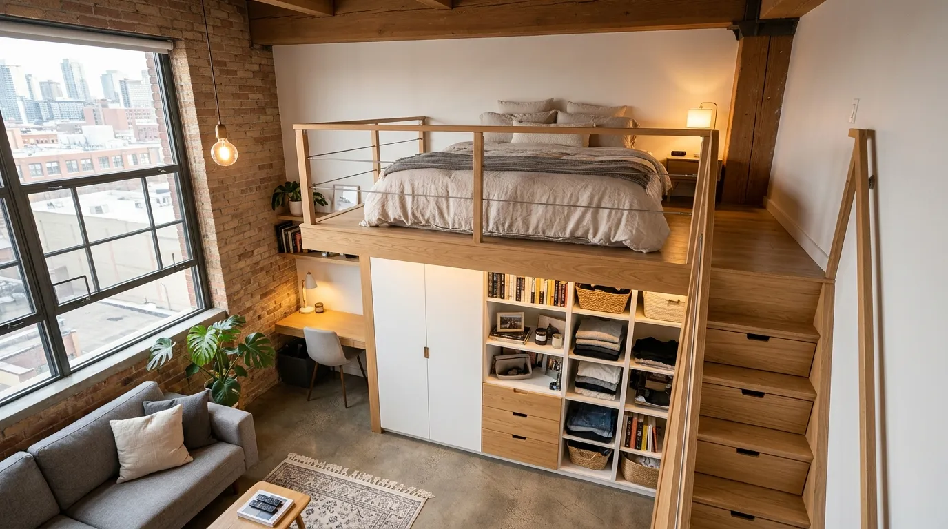 Loft Bed Platform
